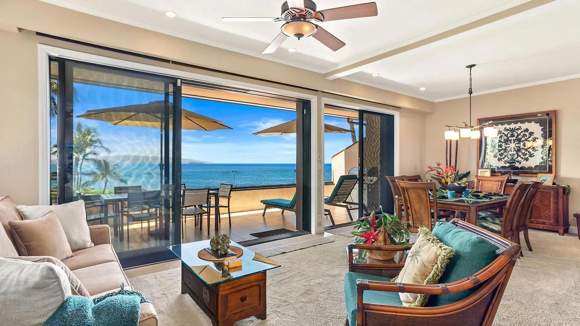 Willa Makena Surf G-201 - End Unit, Panoramic Views, Ac! Wailea  Wailea (Maui)
