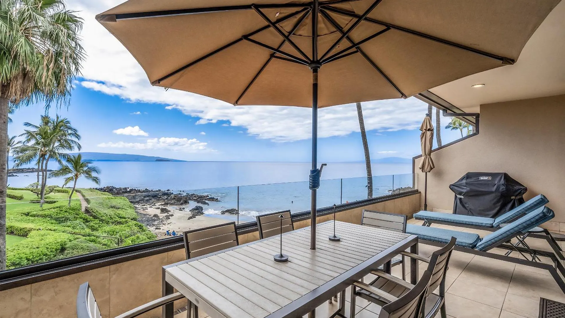 Dom wakacyjny Willa Makena Surf G-201 - End Unit, Panoramic Views, Ac! Wailea